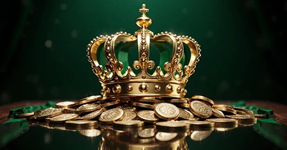 Image of a valuable welcome bonus package and ongoing promotions for loyal players at CrownGreen Casino