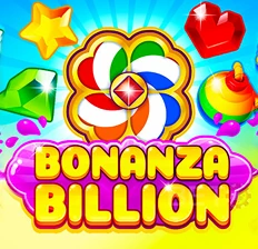 Game thumbnail or key art for the "Bonanza Billion" slot, emphasizing large win potential at CrownGreen Casino